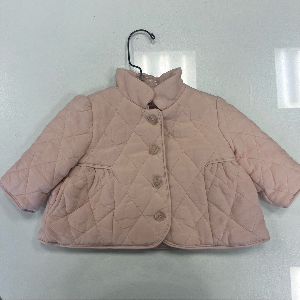 Louisiella Pink Quilted Kids Puffer Jacket